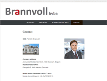 Tablet Screenshot of brannvoll.com